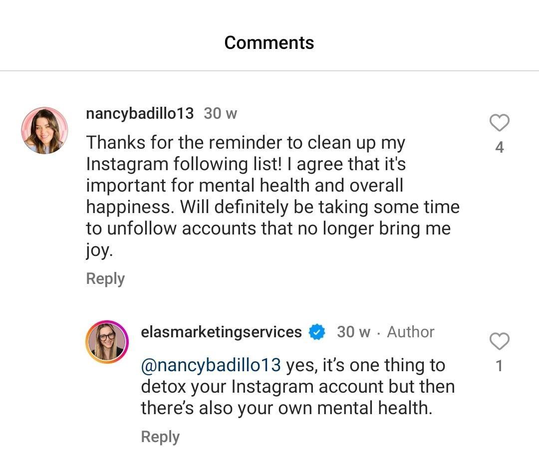 Instagram mass unfollow reasons
