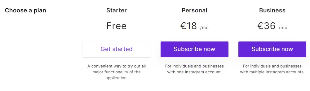 Combin pricing