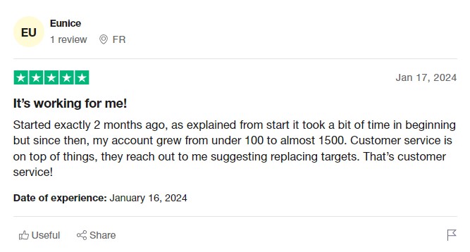 Kicksta reviews