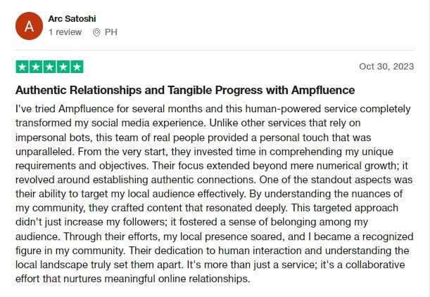 Ampfluence reviews