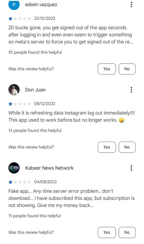 IG followers review